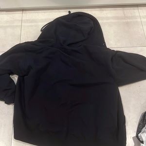 Black zip up hoodie super cute and comfy